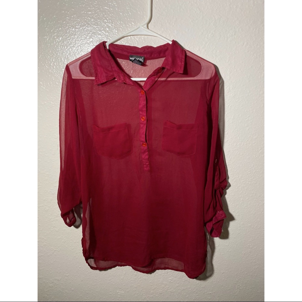 Red long sleeve